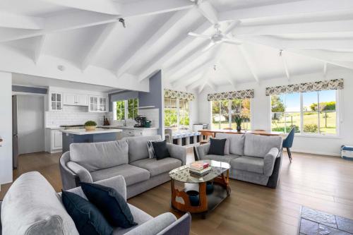 Zona de estar de Oceanview On the Hill
