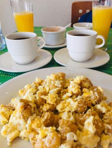 Các lựa chọn bữa sáng cho khách tại HOTEL.TORRE ESPINOZA