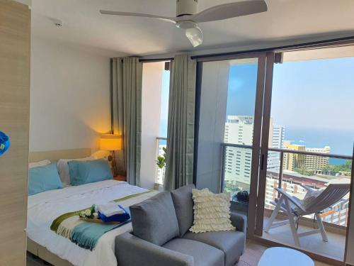Χώρος καθιστικού στο The guestrooms