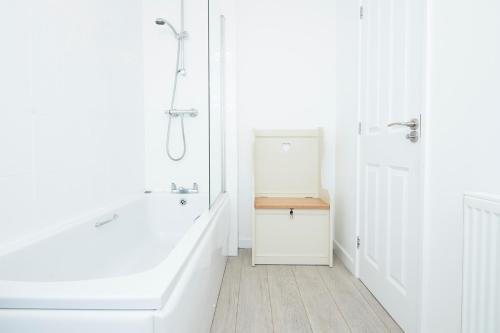 Phòng tắm tại The Rath Cottage