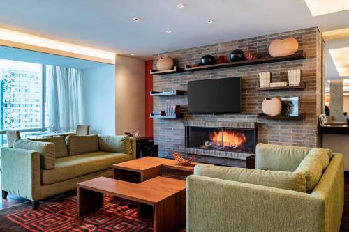 Posezení v ubytování Bogotá Marriott Hotel