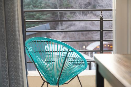 Un balcón o terraza en Yangpyeong Notobook Pension