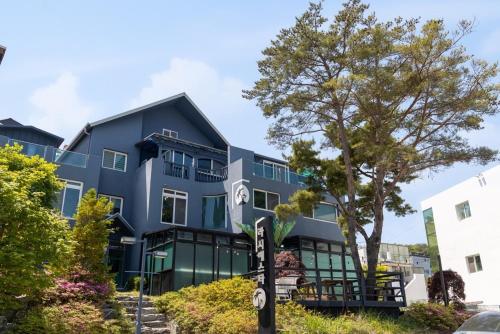 Budova, kde se penzion nachází