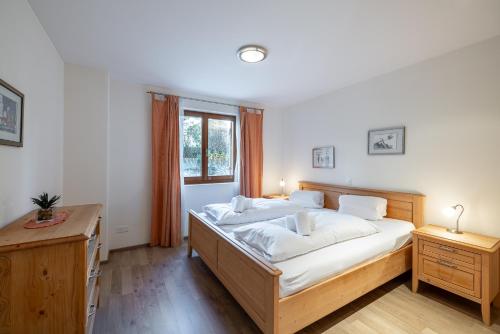 Postel nebo postele na pokoji v ubytování Crastuoglia 855-1