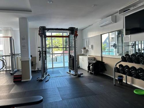 Γυμναστήριο ή/και όργανα γυμναστικής στο Apto praia brava Itajaí