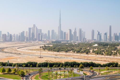 Manzil - 1BR Apartment in Farhad Aziz Residence with Burj View
