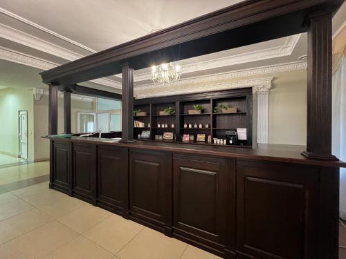 Lounge nebo bar v ubytování Хостел-готель Кремзлик