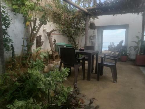 Zahrada ubytování Casa de playa en Dibulla