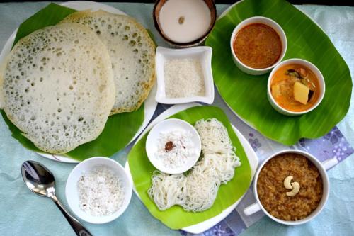 Mad i villaen eller i nærheden