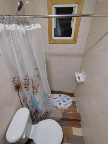 Bilik mandi di Cabaña Temuco buena ubicación