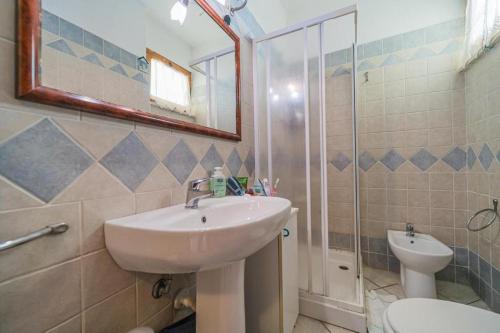 Koupelna v ubytování Monolocale sogno a Capoliveri le lecce 50