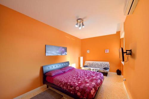 Un pat sau paturi într-o cameră la B&B Centralstationhouse