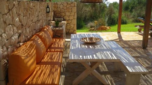 Χώρος καθιστικού στο Sunny Villas