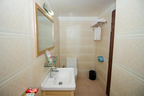 Koupelna v ubytování Hotel Progati Inn Ltd.