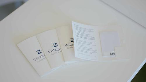 a white box with the words vikings on it at Villa Zefiro - Suites & Events in Battipaglia