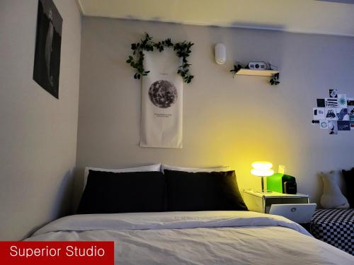 Cama ou camas em um quarto em Ash Mellow