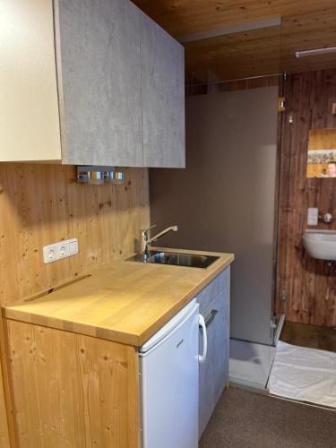 Kuchyň nebo kuchyňský kout v ubytování Haus Waldegg 84