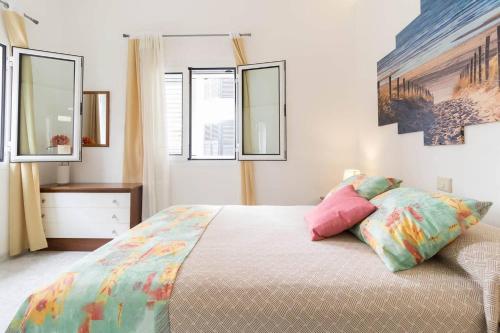 Katil atau katil-katil dalam bilik di El Loft de Clara