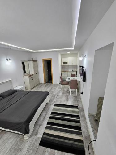 Llit o llits en una habitació de Apartman Viktor