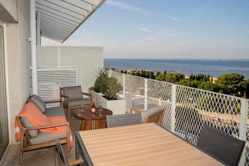 Duplex T5 vue etang, terrasse & suite parentale