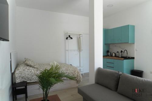 Dapur atau dapur kecil di Casa de Huéspedes Carabanchel1