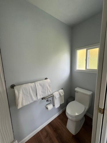 Aloha Junction Bed and Breakfast -Minutes away from Hawaii Volcanoes National Parkにあるバスルーム