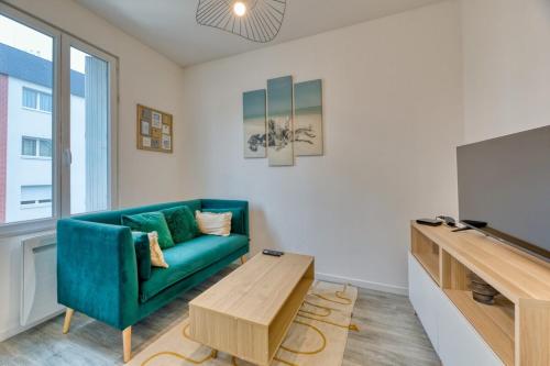 TV/trung tâm giải trí tại Hervé maison de ville