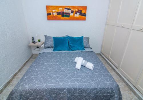 Postel nebo postele na pokoji v ubytování Habitación 1 Santa Catalina