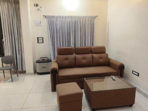 Posezení v ubytování MaNaVa Luxury Service Apartment
