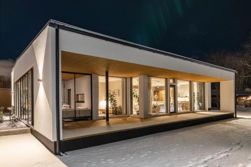 Budova, kde se vila nachází