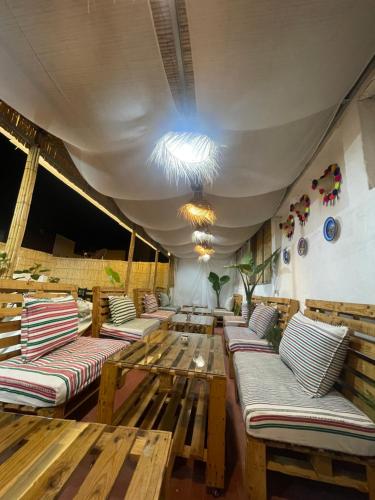 Zona de estar de Riad Al Borj