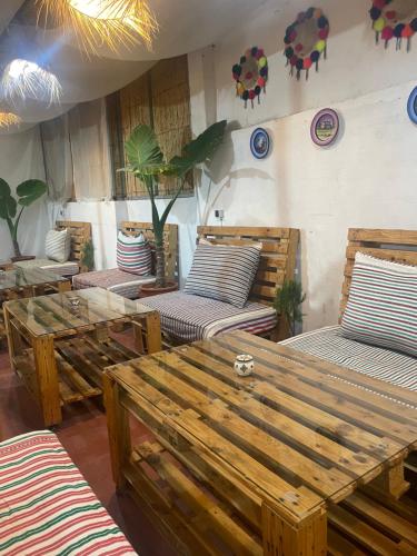 Zona de estar de Riad Al Borj