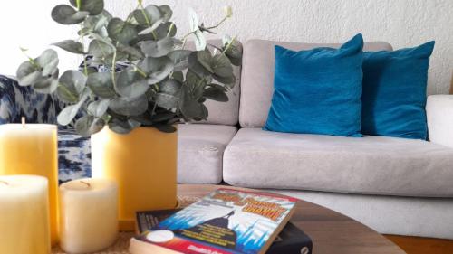 Posezení v ubytování Habitación 1 Santa Catalina
