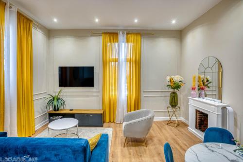 Μια τηλεόραση ή/και κέντρο ψυχαγωγίας στο Appartement de Prestige Le Saphir - 60m2