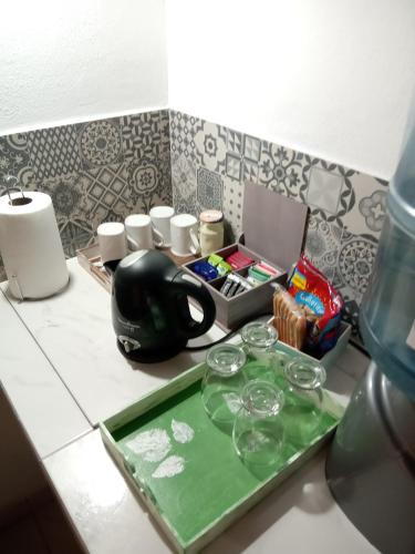 Παροχές για τσάι/καφέ στο Costa Iberá B&B