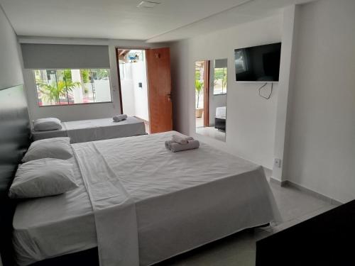 Katil atau katil-katil dalam bilik di Hotel Sea Angels