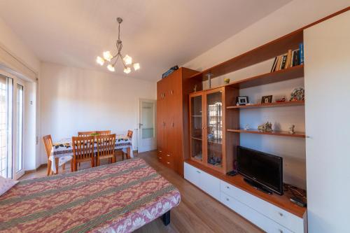 Ένα ή περισσότερα κρεβάτια σε δωμάτιο στο Appartamento - Ladispoli