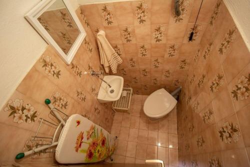 Koupelna v ubytování Apartment Zvone