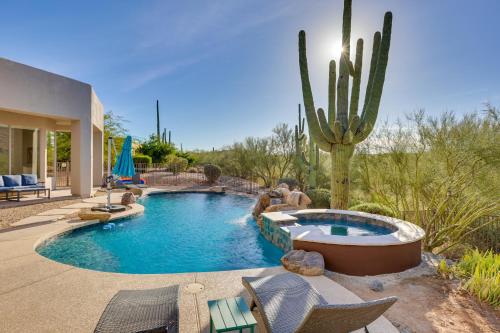 Πισίνα στο ή κοντά στο Infinity Pool Stunning Home in Cave Creek!