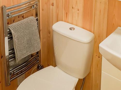 un bagno con un water bianco e un lavandino di Croft Head - Ukc5293 a Bassenthwaite