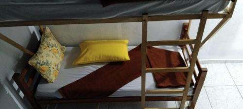 Katil atau katil-katil dalam bilik di Hostel Aprisco São Paulo
