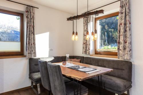 Χώρος καθιστικού στο Apartment Naturnah