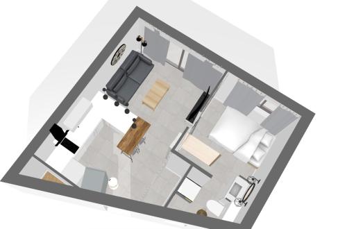 Půdorys ubytování Cocon Classé 3 Etoiles - Love et Détente - SPA