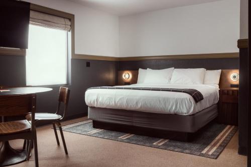 The Ozarker Lodgeにあるベッド