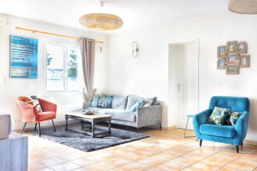 Le Poulpe Bleu - Maison 6p avec jardin