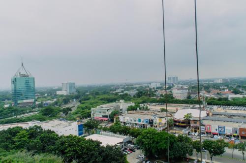 Nespecifikovaný výhled na destinaci Tangerang nebo výhled na město při pohledu z apartmánu