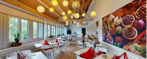 Restaurace v ubytování Hotel Seaside