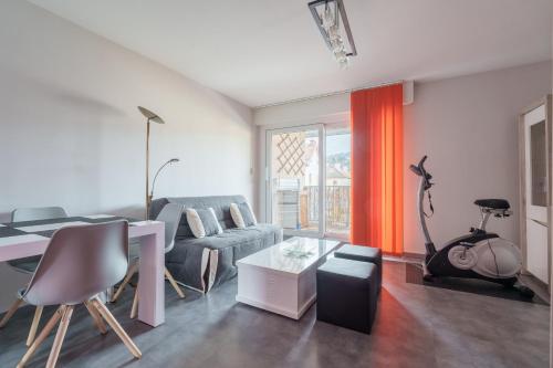 Ville et Rives - Appt 4p avec vue montagne