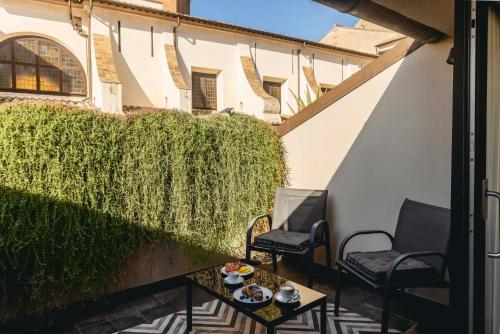 Ruang duduk di Roma Luxus Hotel