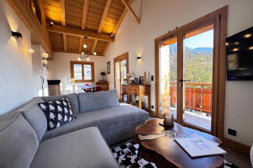 Photo de la galerie de l'établissement Chalet Close to Megève and the Ski Slopes, à Praz-sur-Arly